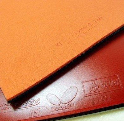 Butterfly Tenergy 05 Rubber Sheet custom table tennis paddle